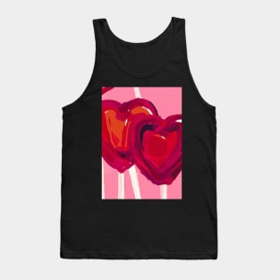 Heart Lollipop Tank Top